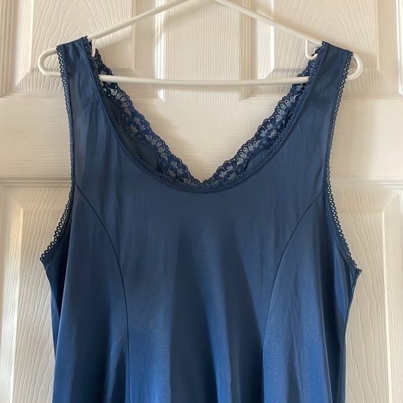 VINTAGE MCM starlet Monroe chemise slip lingerie retro pinup - Picture 6 of 9